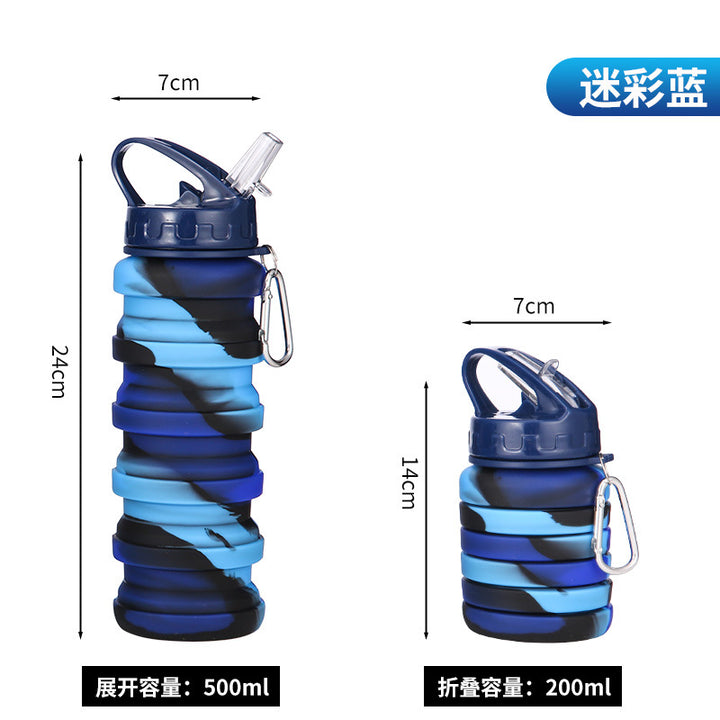 Women Flexible Foldable Drinking Bottle Kalsten