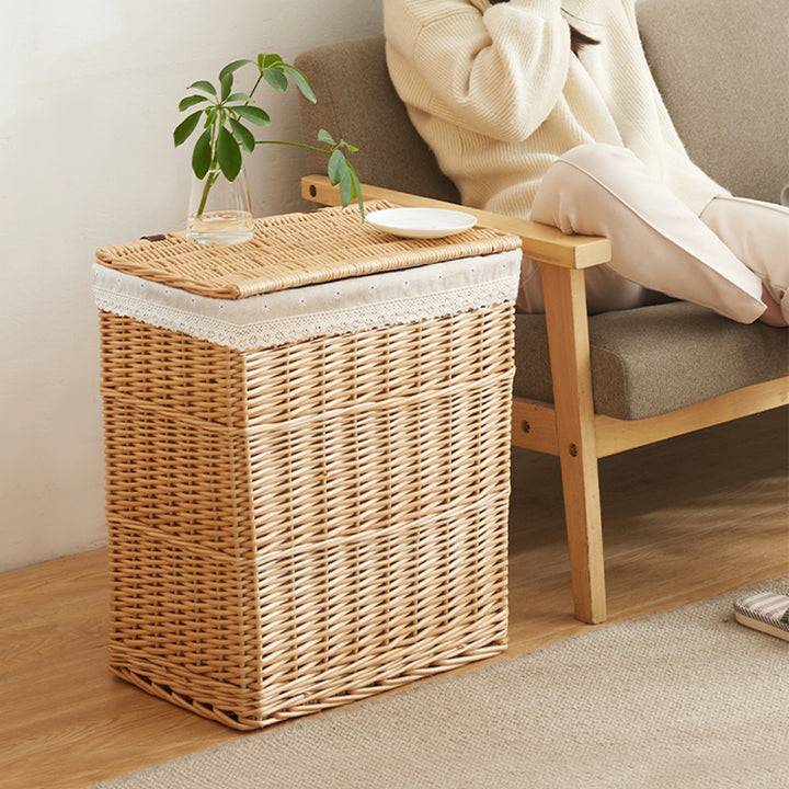 Stylish Woven Laundry Hamper Kalsten