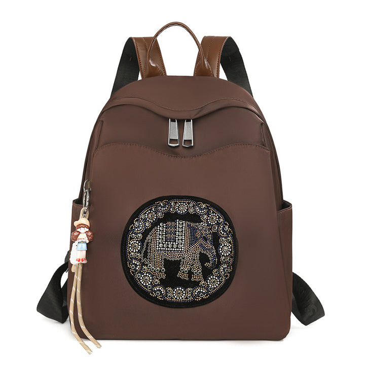 Fashionable Embroidered Backpack