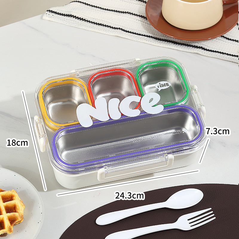 Triple Compartment Food Storage