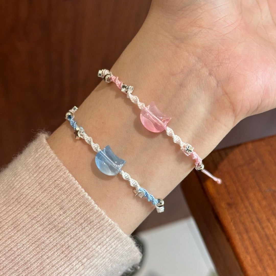 Adjustable Cat-Themed Charm Bracelet Kalsten
