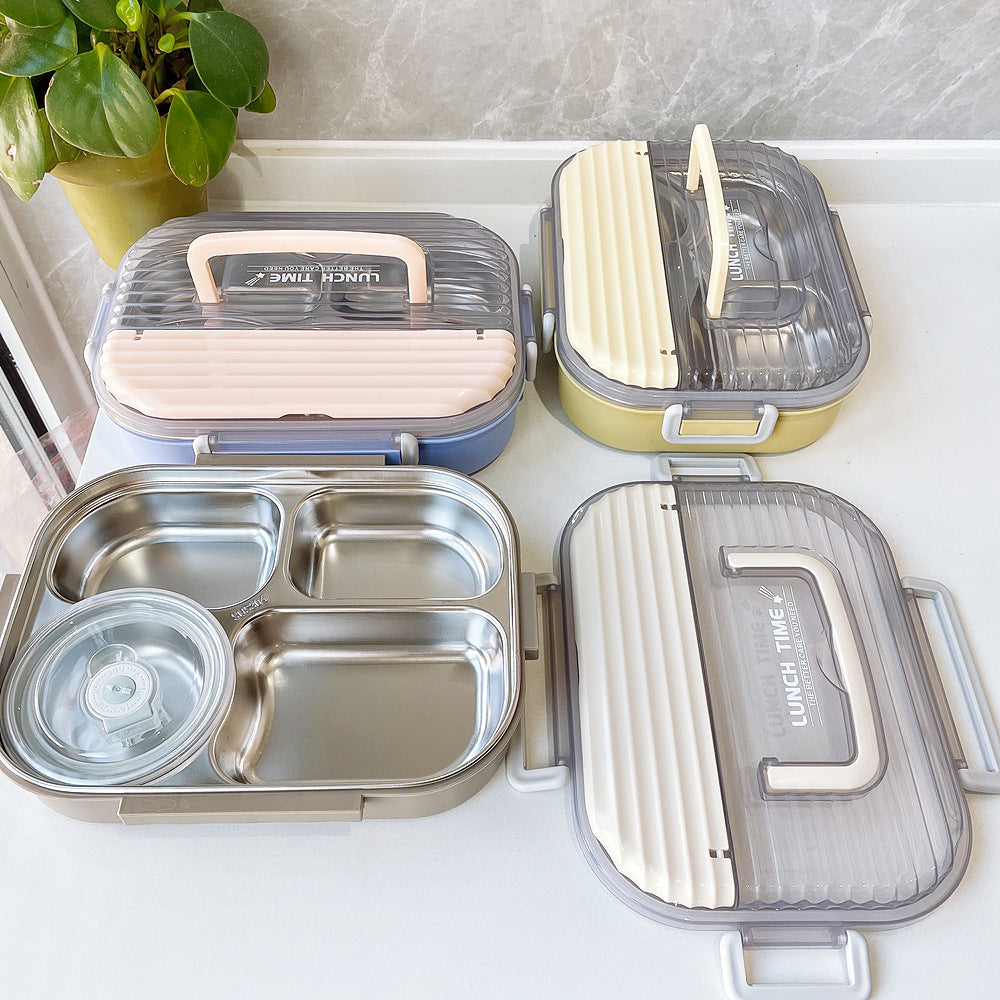 Multi-Compartment Food Storage Bento Box