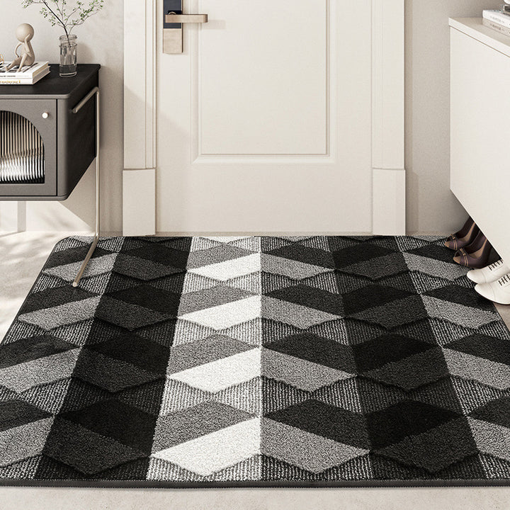 Geometric Pattern Area Rug Kalsten