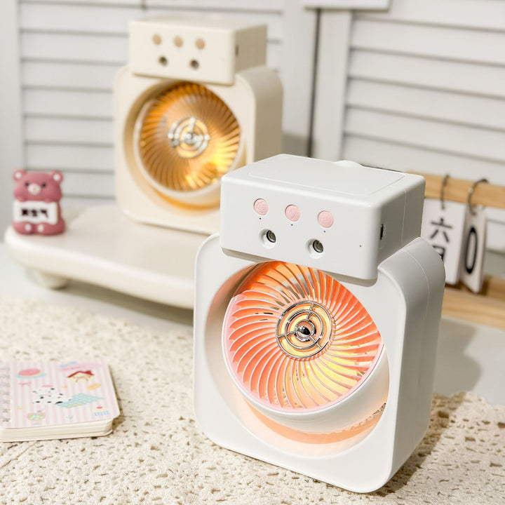Unisex Portable Mini Fan with Multiple Speed Settings and USB Charging Function Kalsten