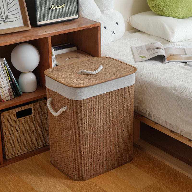 Elegant laundry container with removable lid and sturdy handles Kalsten