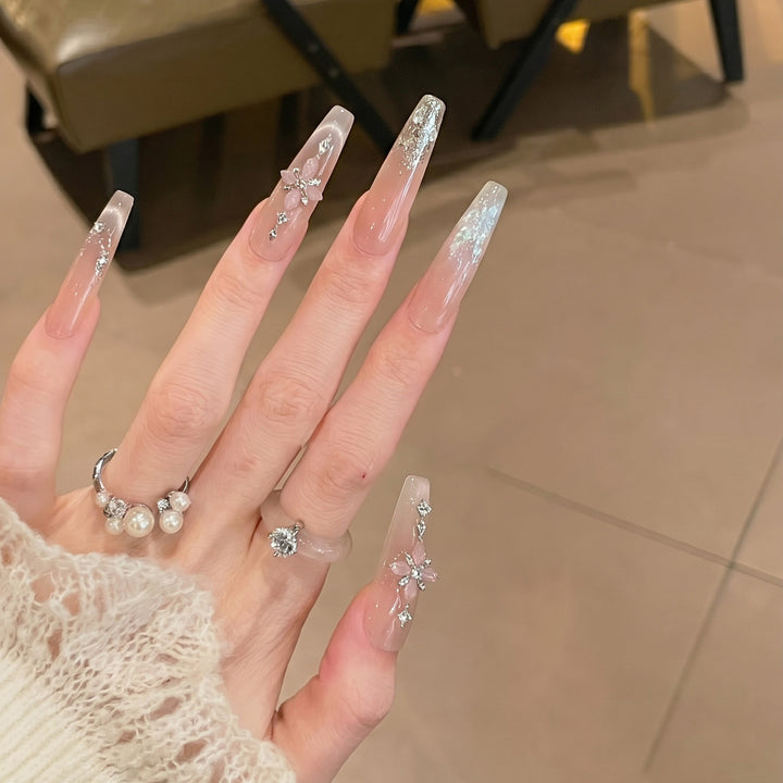 Glamorous Long Stiletto Nail Tips Kalsten