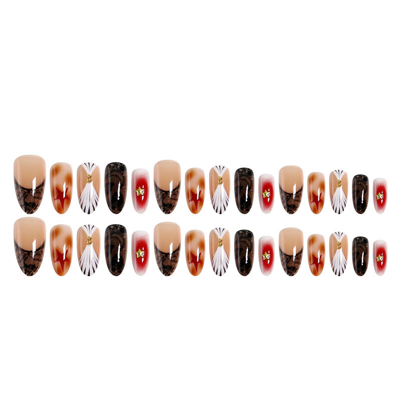 Artful Nail Tips with Glamorous Design Kalsten