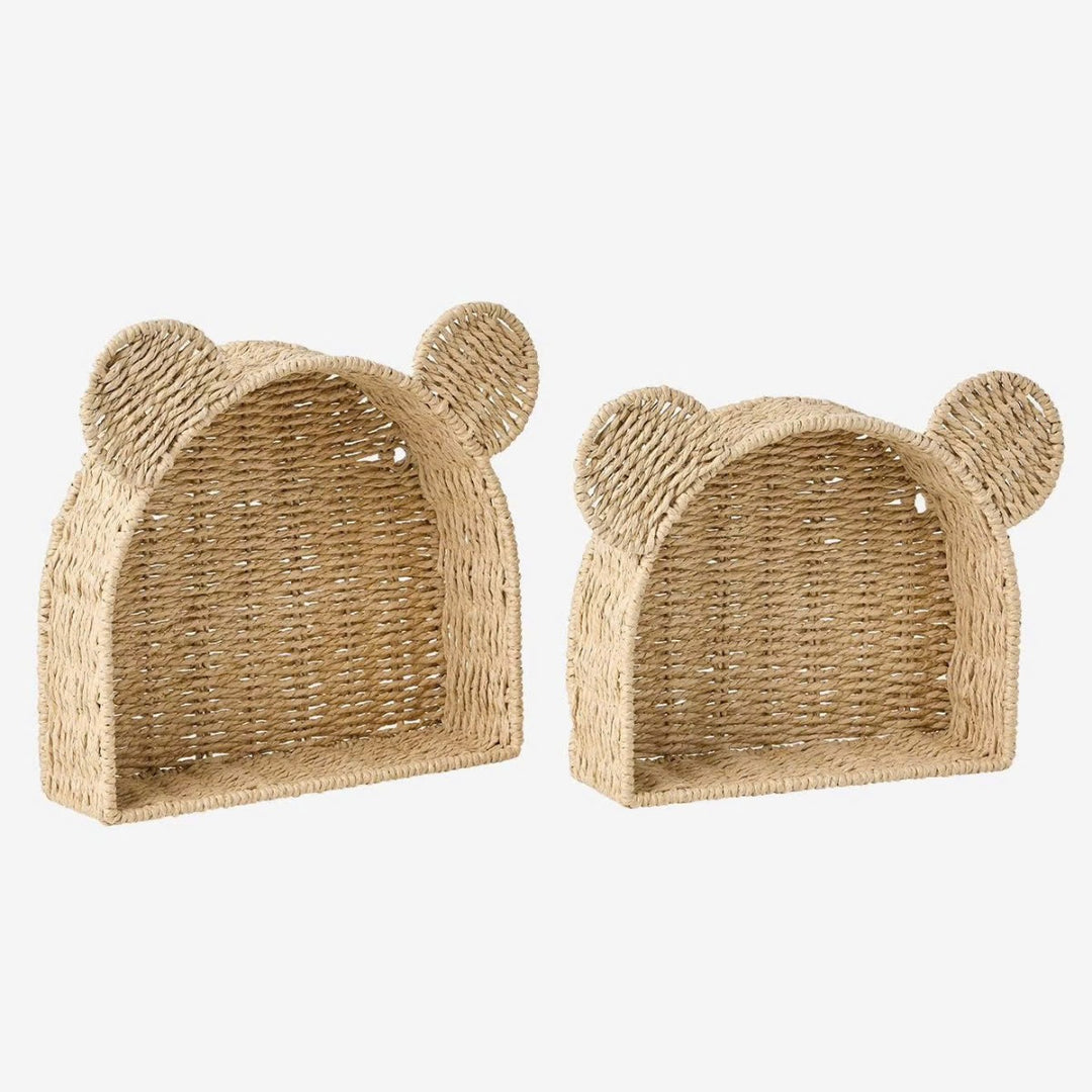 Playful storage basket with ears Kalsten
