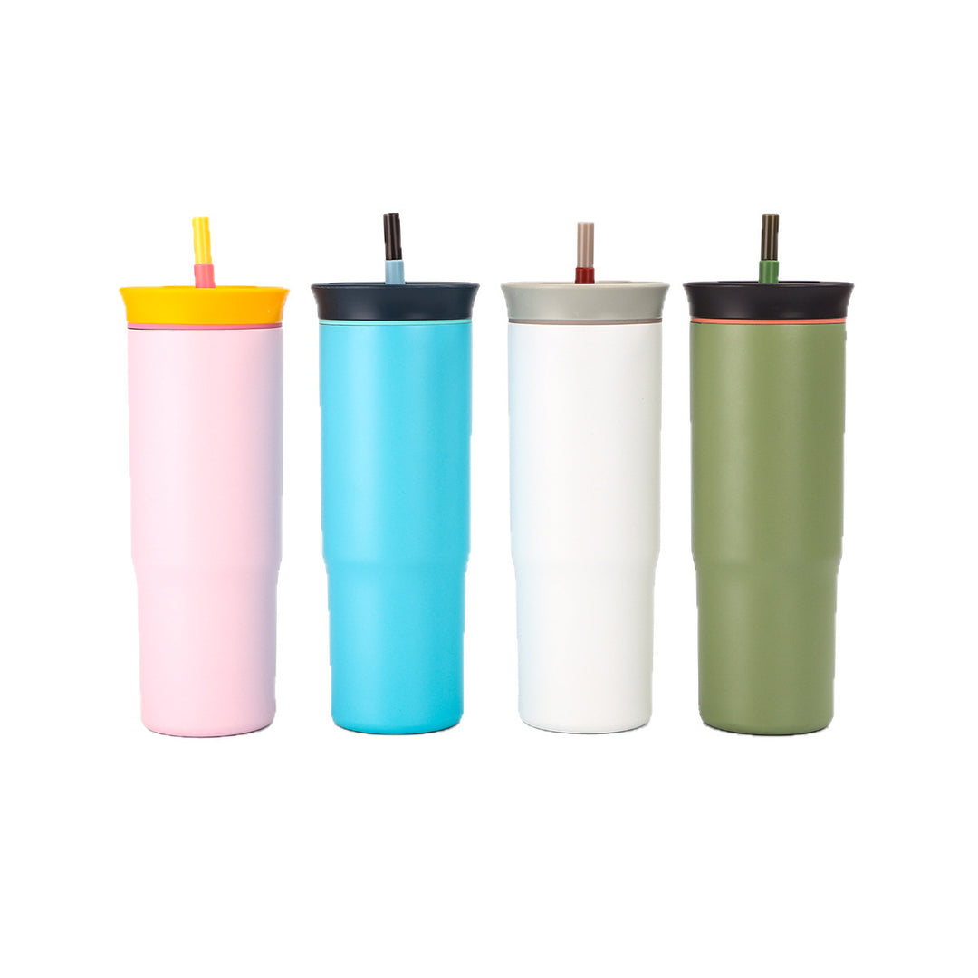 Ladies Insulated Drinking Cup with Flexible Straw Kalsten