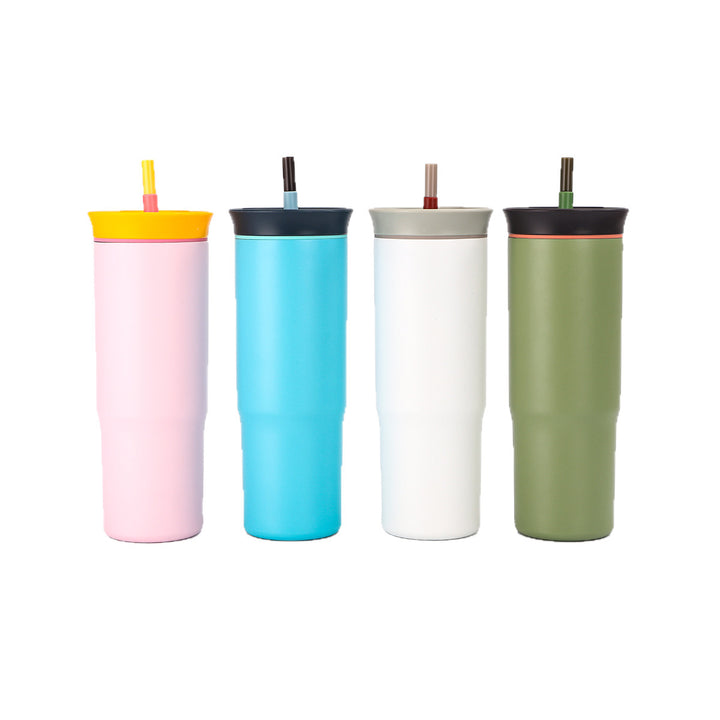 Ladies Insulated Drinking Cup with Flexible Straw Kalsten