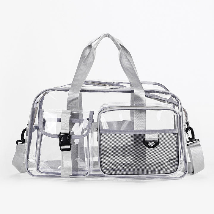 Transparent Travel Sports Tote