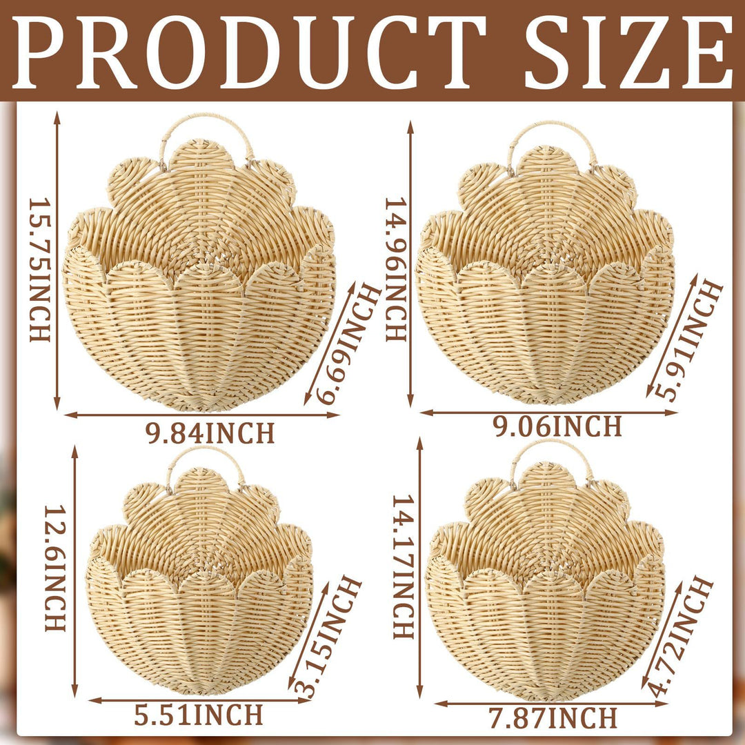 Woven Shell Storage Basket Kalsten