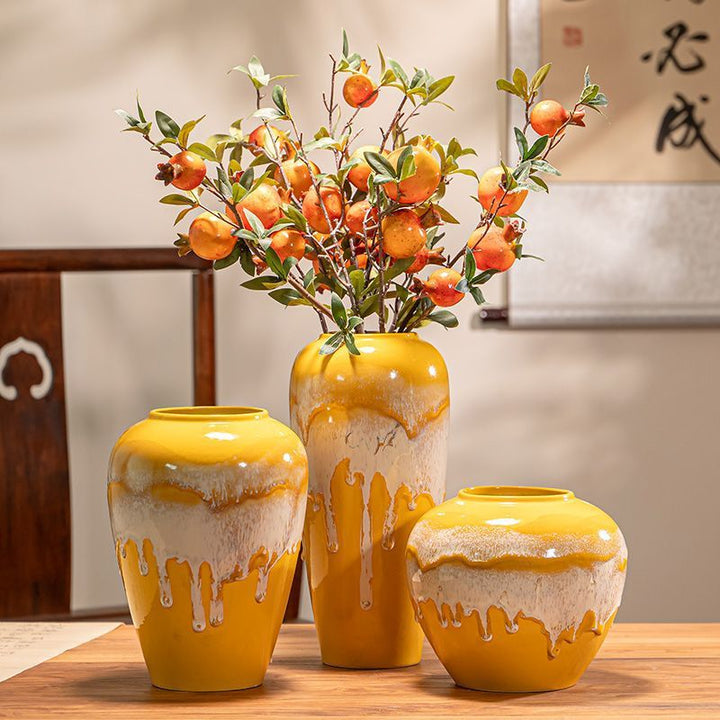 Artistic Decorative Ceramic Vase Set