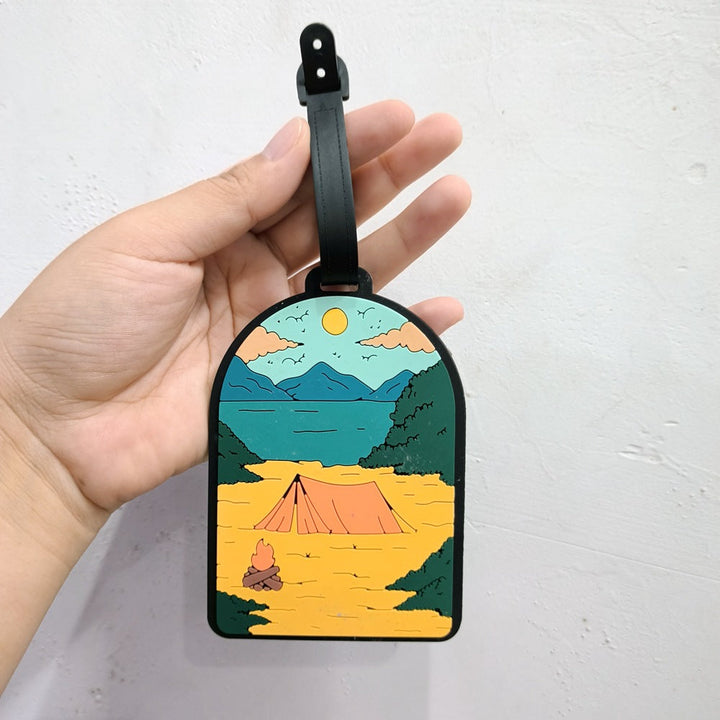 Nature-Themed Travel Luggage Tag Kalsten