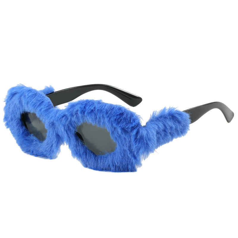 Women's fashionable sunglasses in trendy fleece design Kalsten