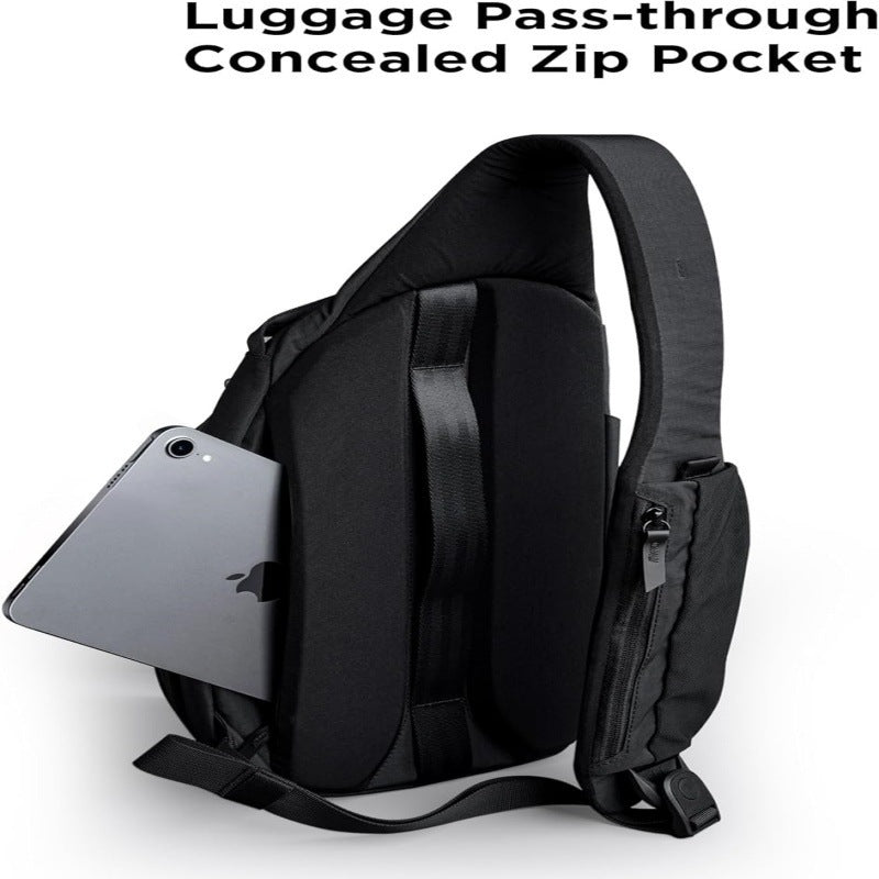 Practical sling bag with special compartments Kalsten