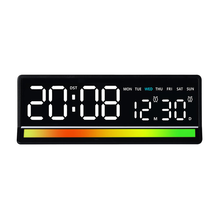 Digital alarm clock with clear LED display and date display Kalsten