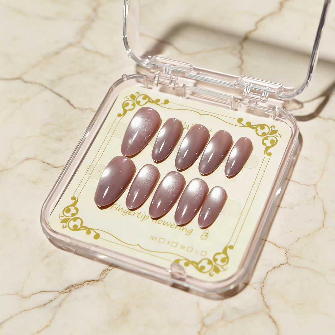 Elegant Stiletto Press-On Nail Art Kalsten