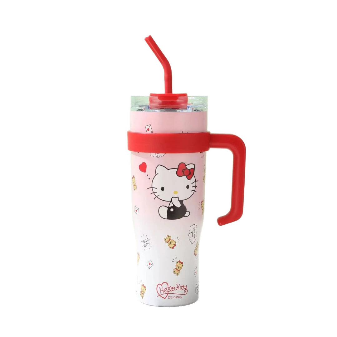 Women's insulated cup with integrated straw Kalsten