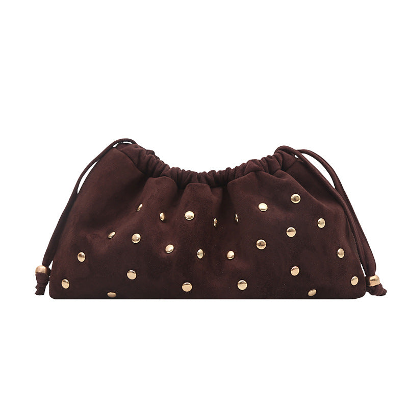 WoChic Studded Drawstring Clutch Bag Kalsten