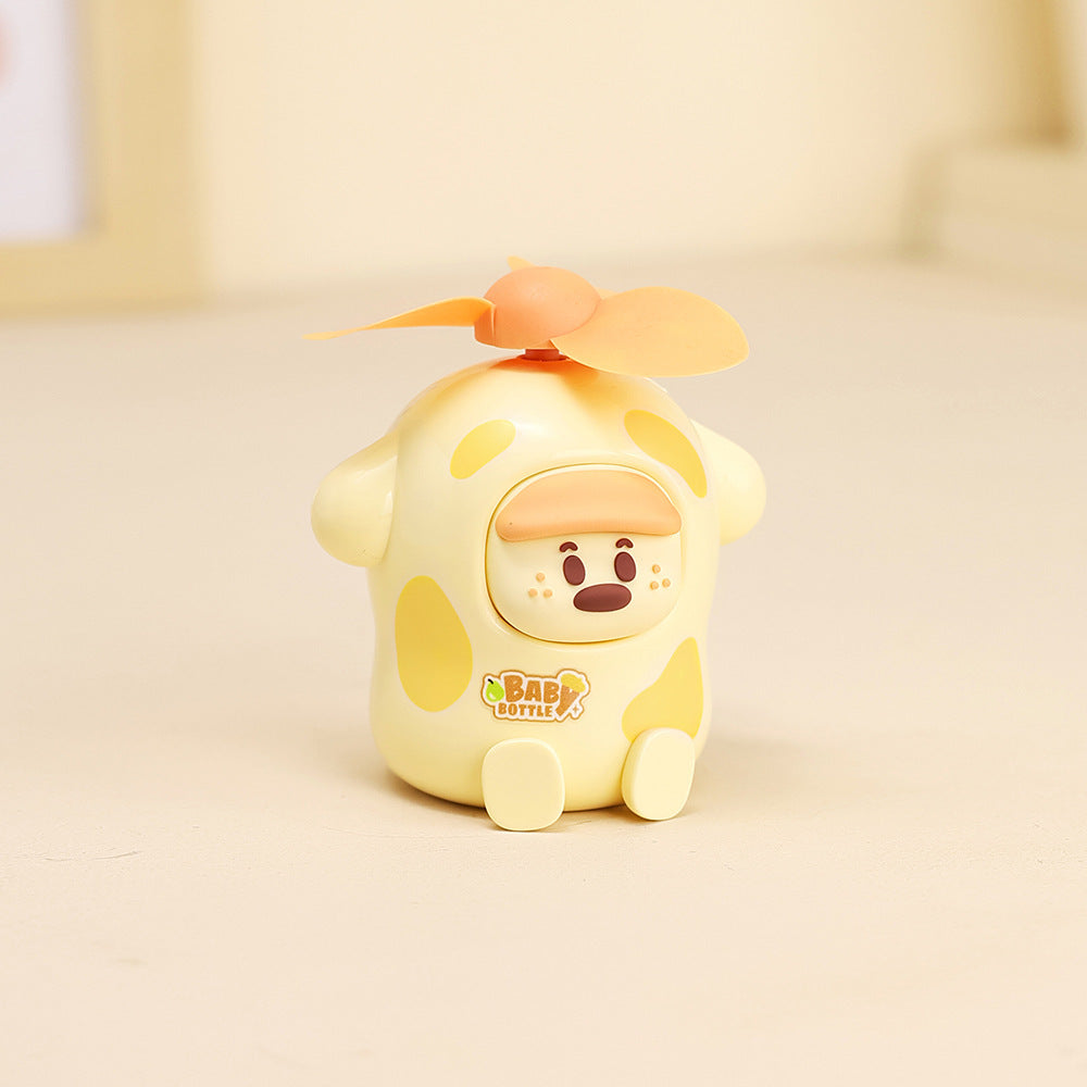 Women's portable mini fan in interactive animal design Kalsten