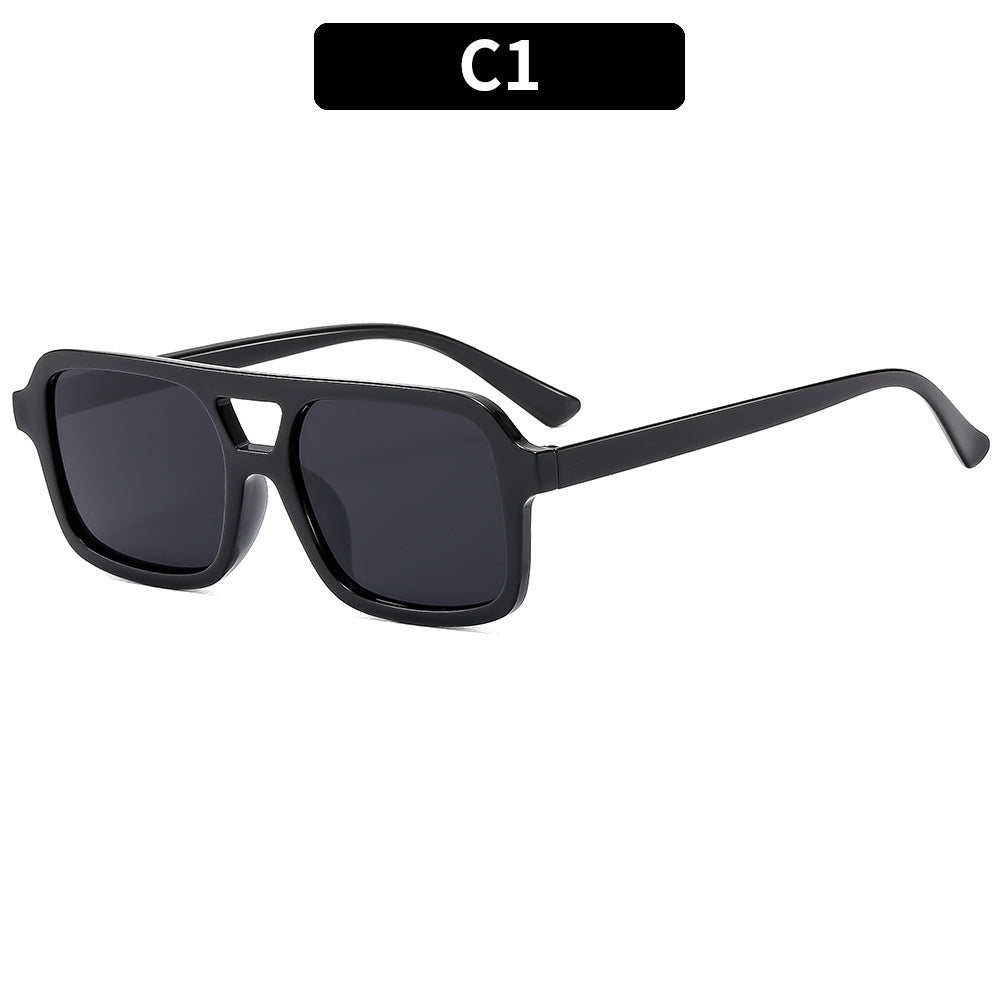 Modern Square Frame Sunglasses