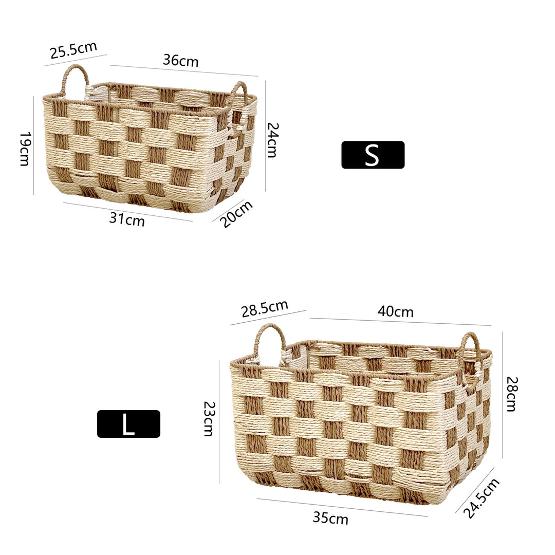 Storage basket with handles Kalsten