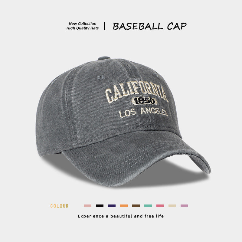 Vintage-Inspired Adjustable Baseball Cap