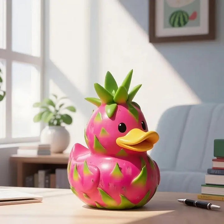 Funny rubber duck with strawberry design Kalsten