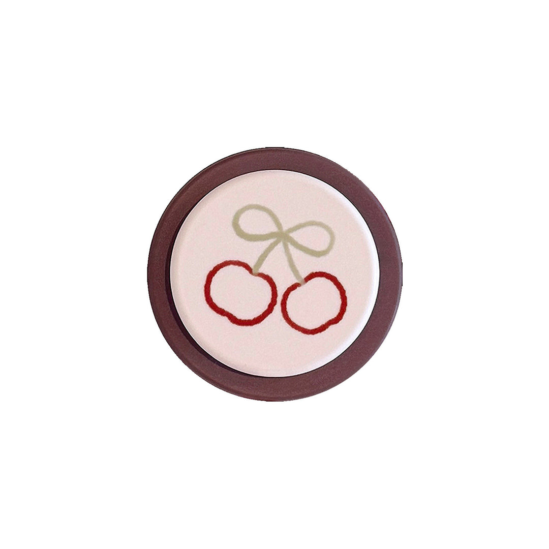 Coaster with cherry motif Kalsten