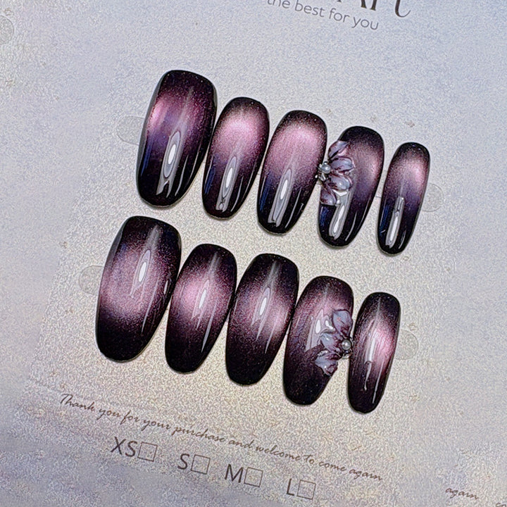 Decorative Press-On Nail Set Kalsten