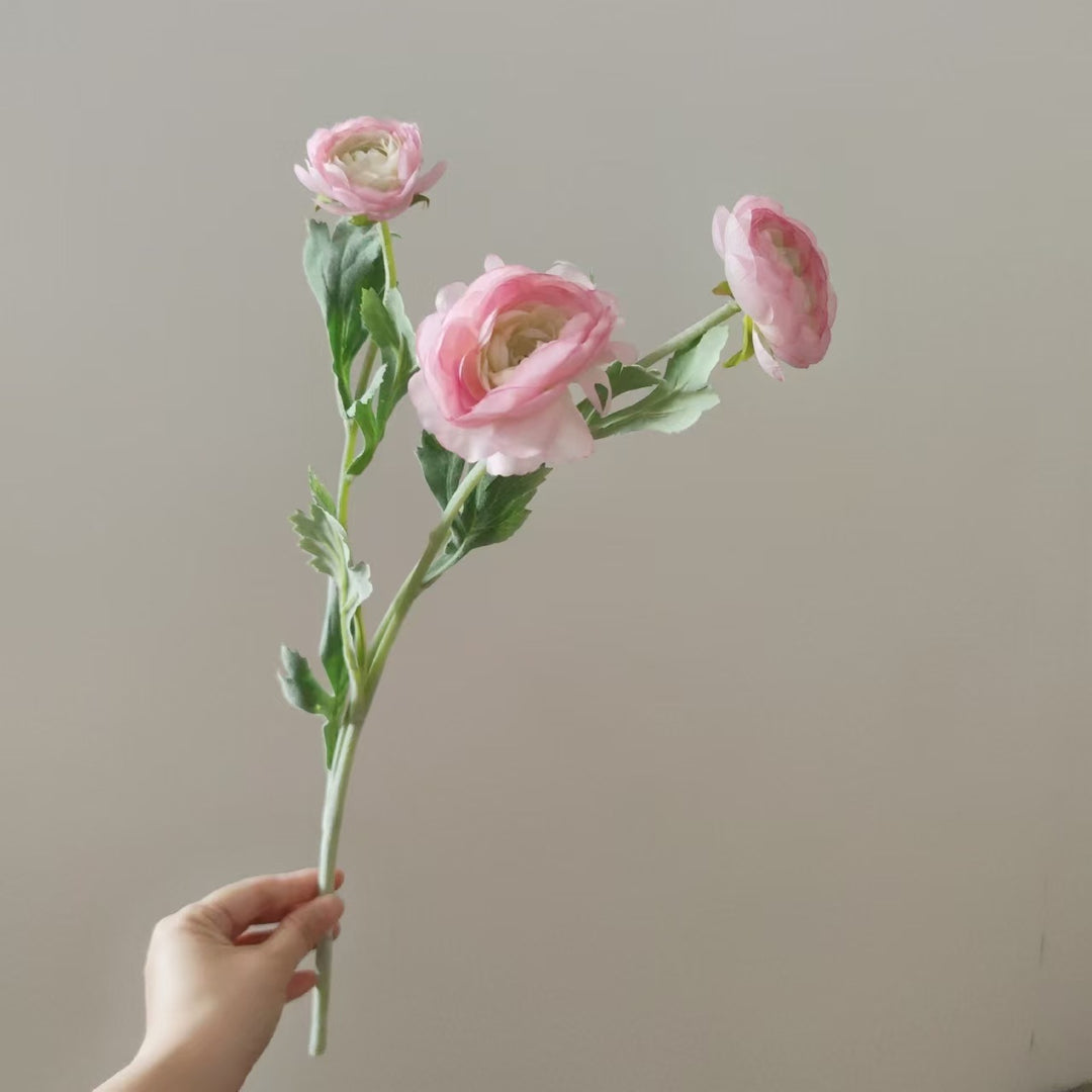 Lifelike Ranunculus Flower Stem