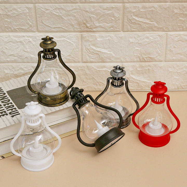 Decorative oil lamp