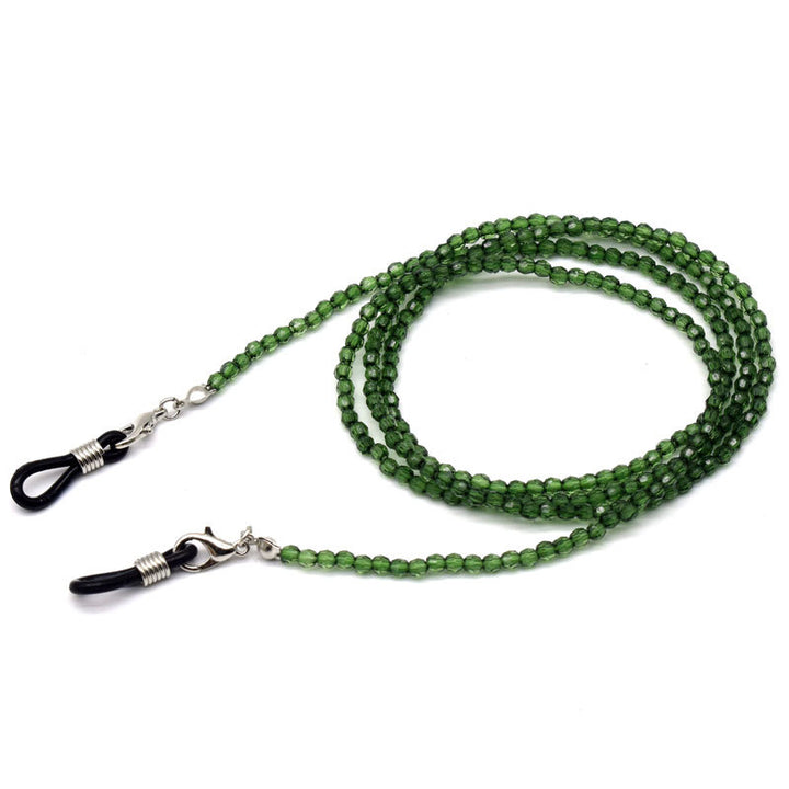 Beaded Eyewear Chain with Adjustable Fasteners Kalsten