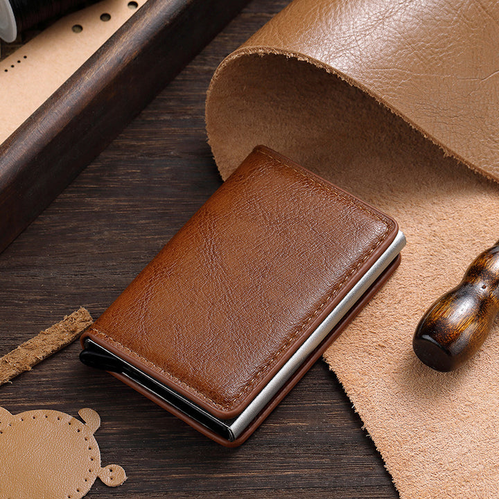 Premium Leather Business Card Holder Kalsten