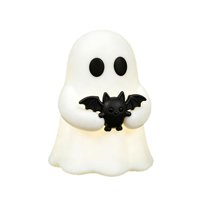Cute silicone cable protector figure ghost with bat design