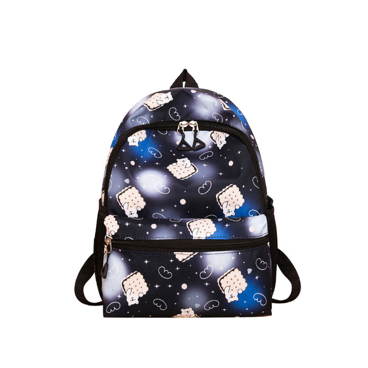 Cute Animal-Print School Backpack Kalsten