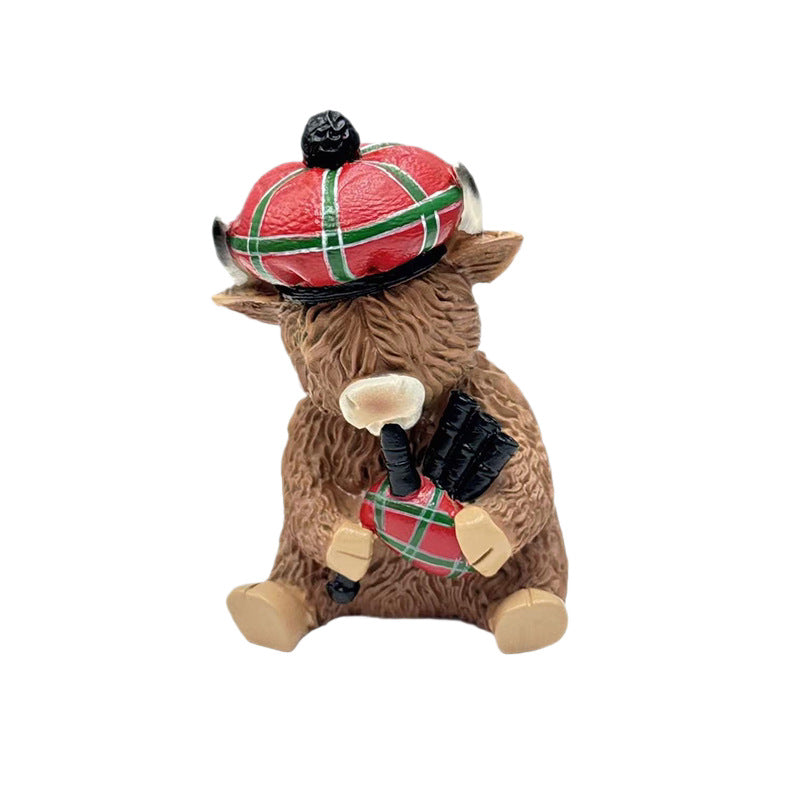 cute decorative horned cattle Kalsten