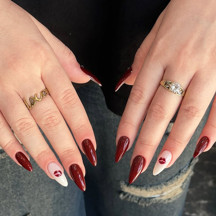 Glamorous Press-On Nail Set Kalsten
