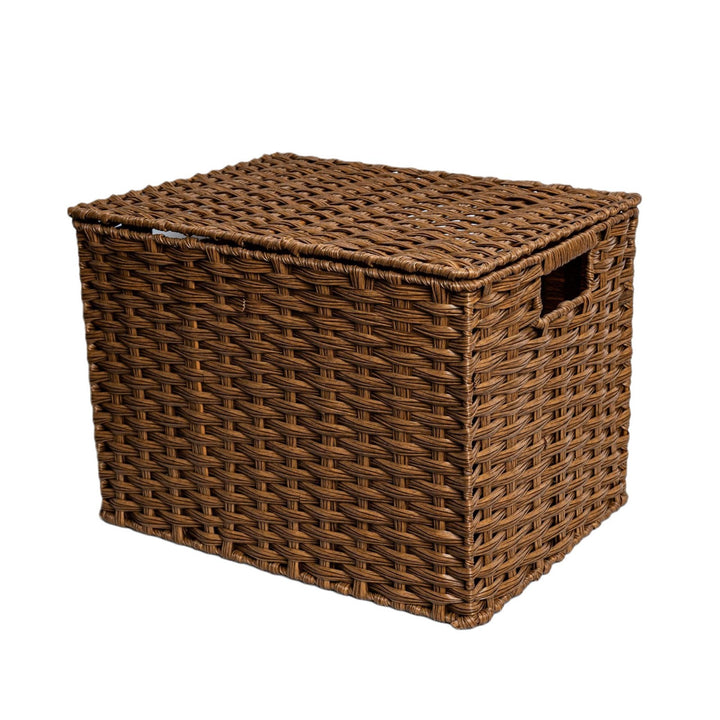 Versatile Wicker Storage Bin Kalsten
