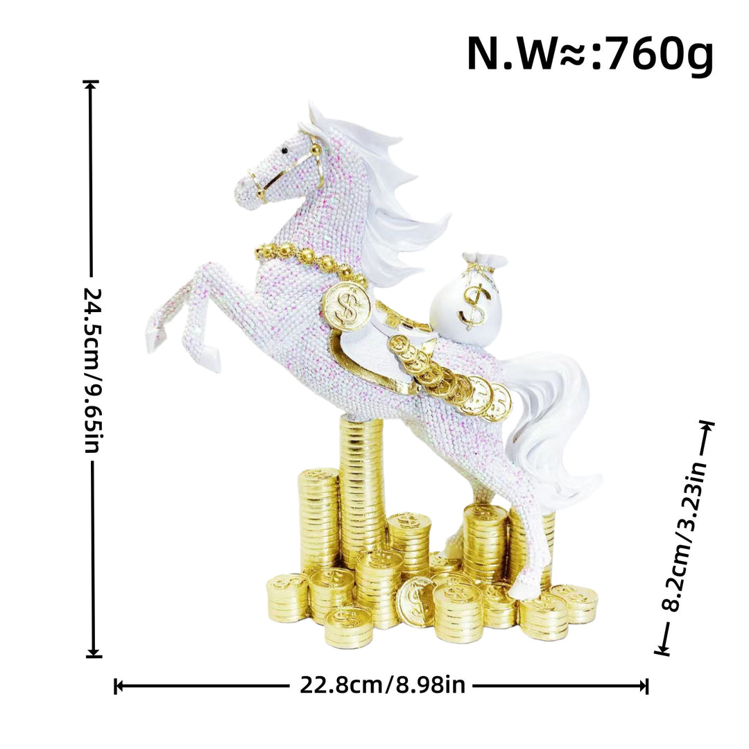 Decorative horse figurine Kalsten