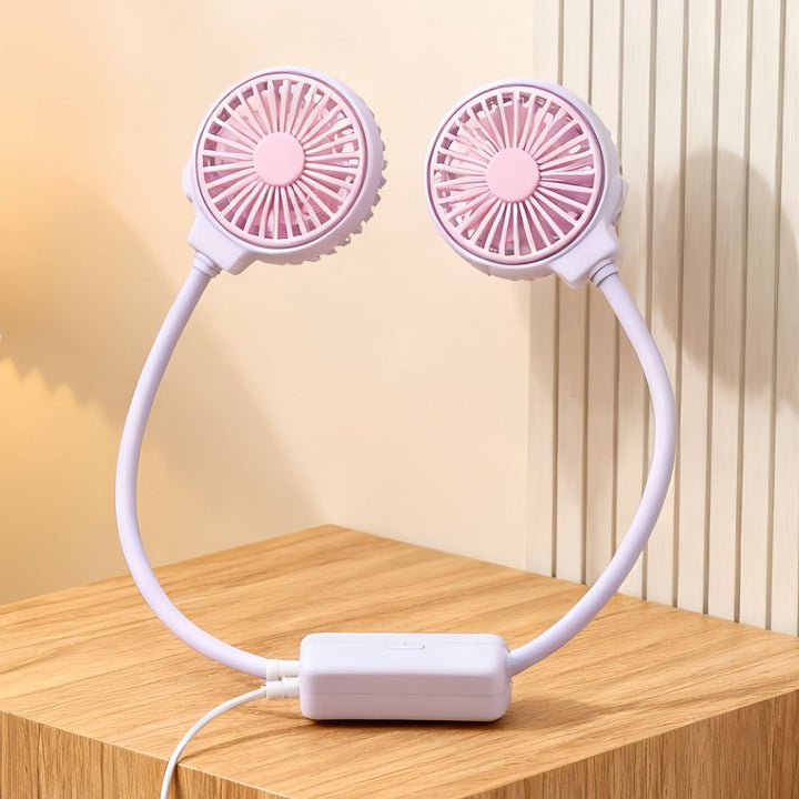 Women Portable Neck Fan with Flexible Design Kalsten