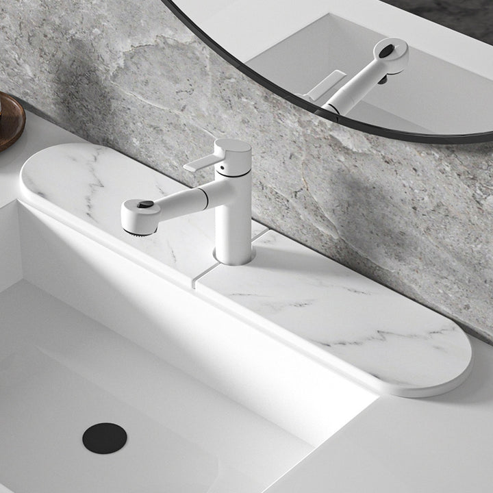Elegant Bathroom Sink Faucet Mat