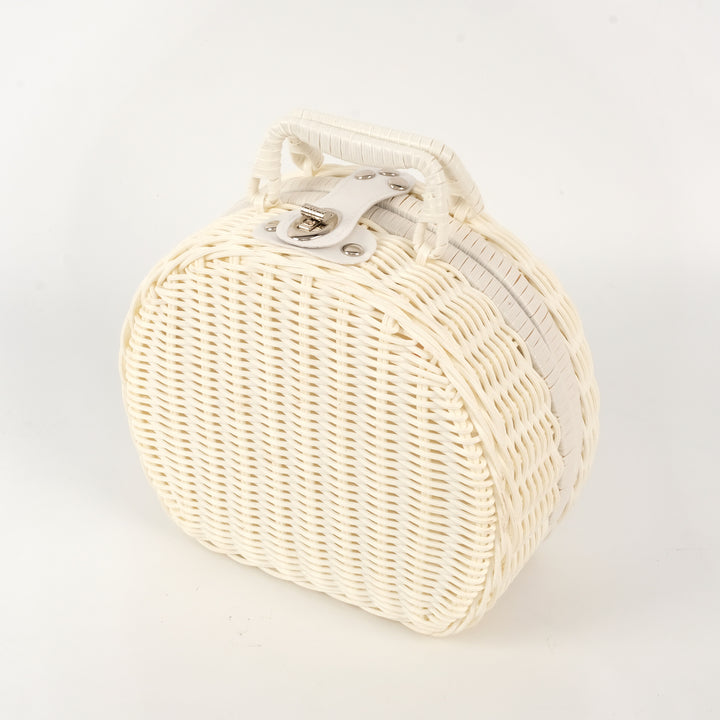 Floral-Inspired Woven Basket Kalsten