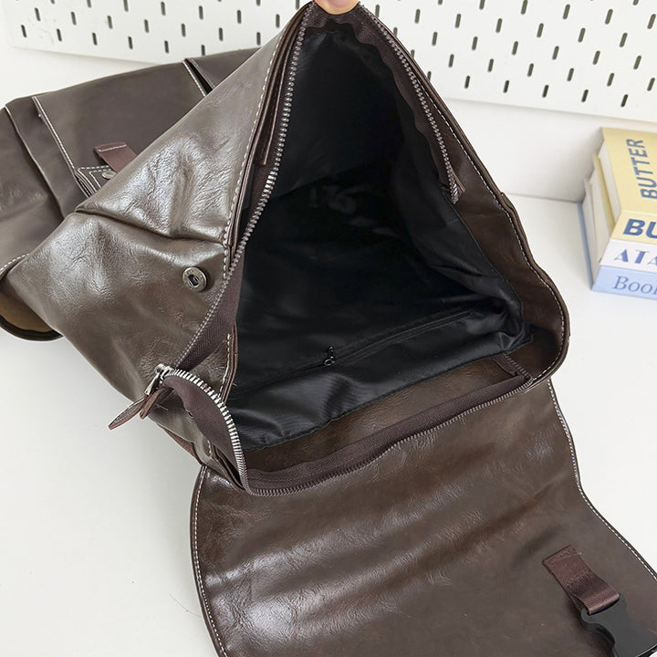 Stylish Genuine Leather Backpack