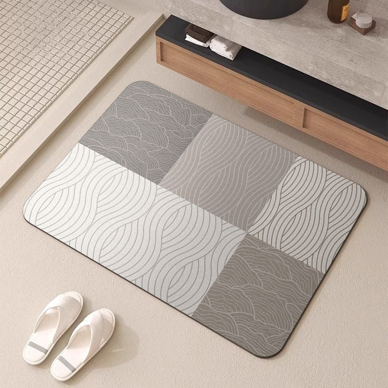 Luxurious Textured Bath Mat
