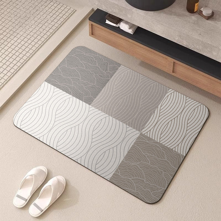 Luxurious Textured Bath Mat