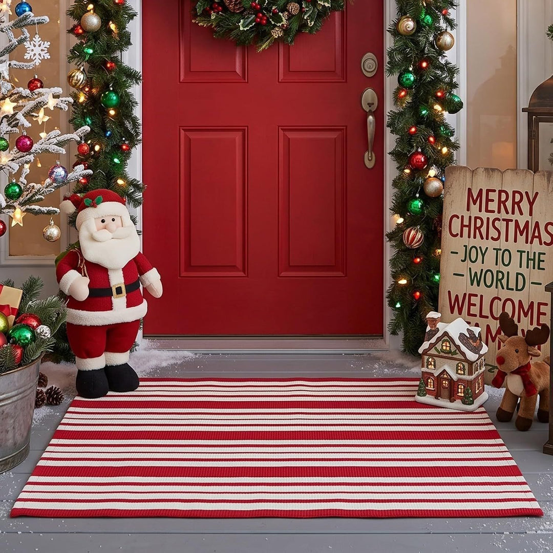 Seasonal Outdoor Welcome Mat Kalsten