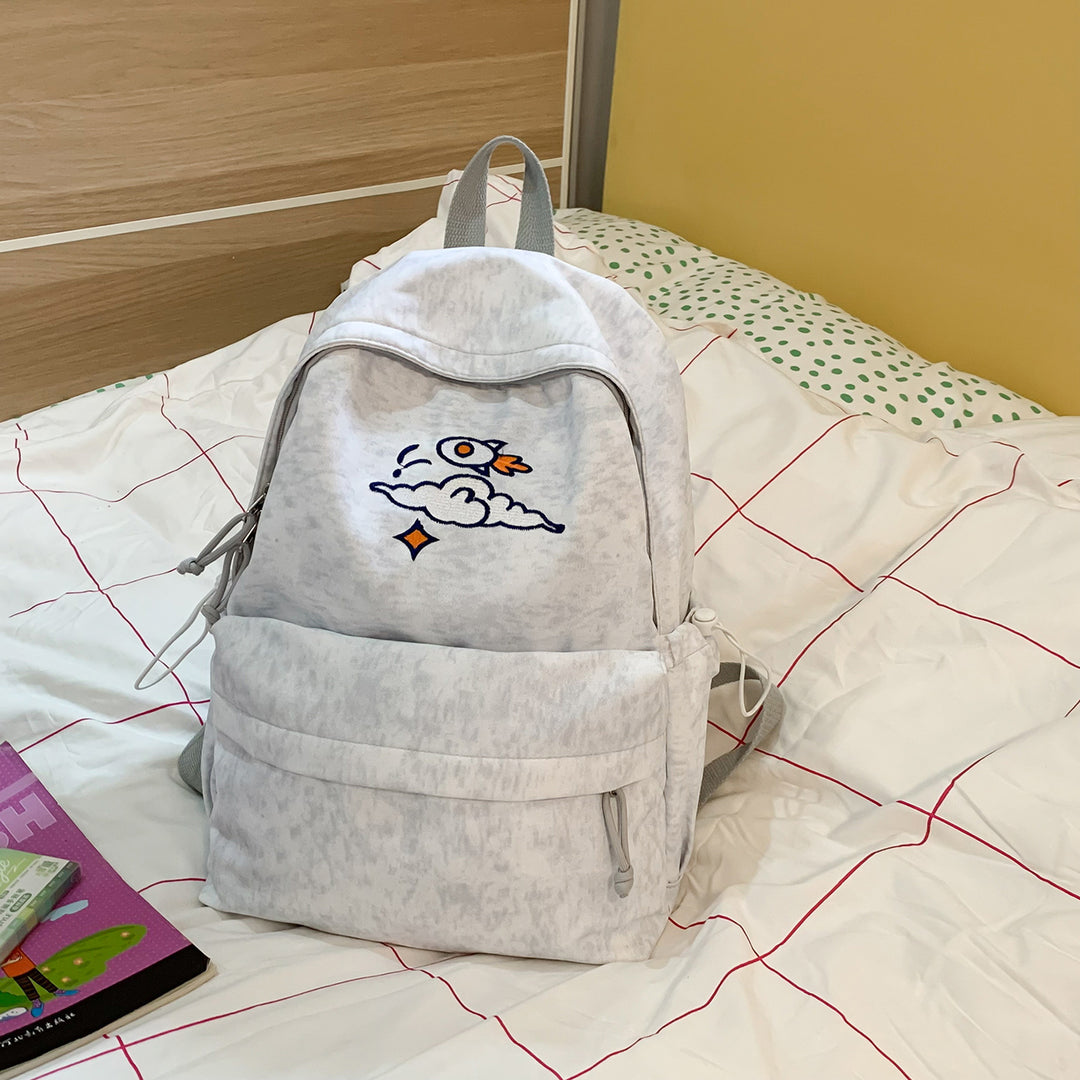 Everyday backpack with unique embroidery design Kalsten