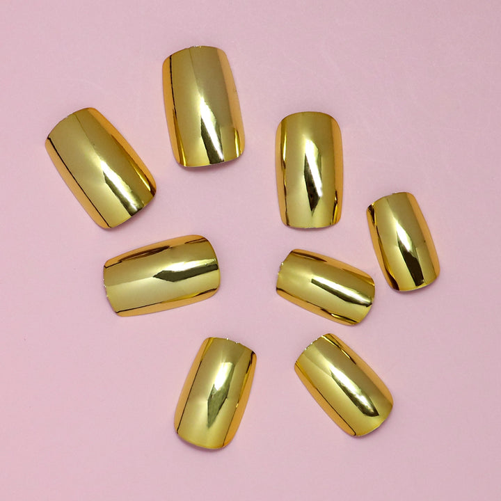 Glossy Press-On Nails Set Kalsten